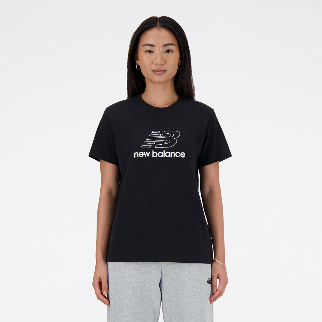 New Balance - W NB Sport Jersey Graphic T-Shirt - black