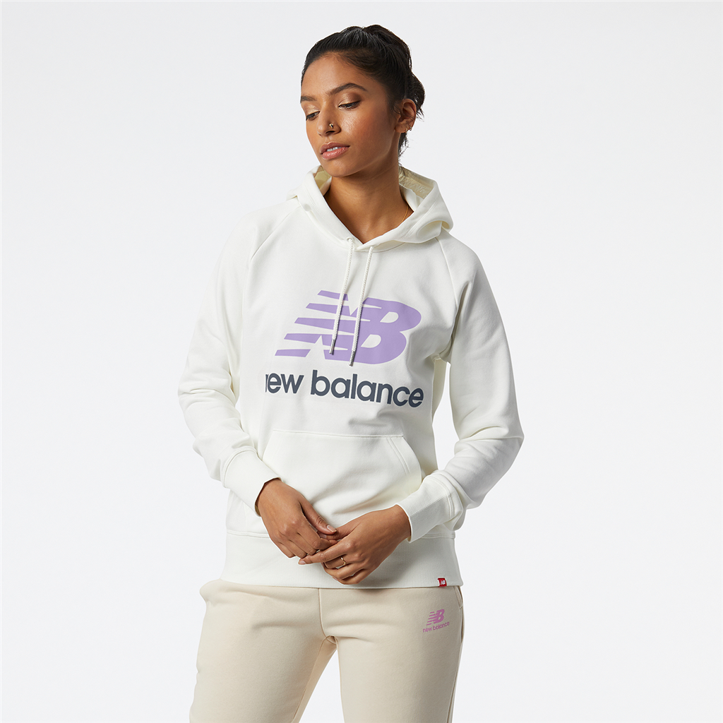 New Balance - W Essentials Stacked Logo PO Hoodie - multi colors
