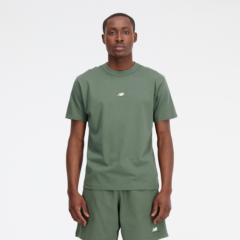 New Balance - Athletics Remastered Graphic T-Shirt - deep olive green