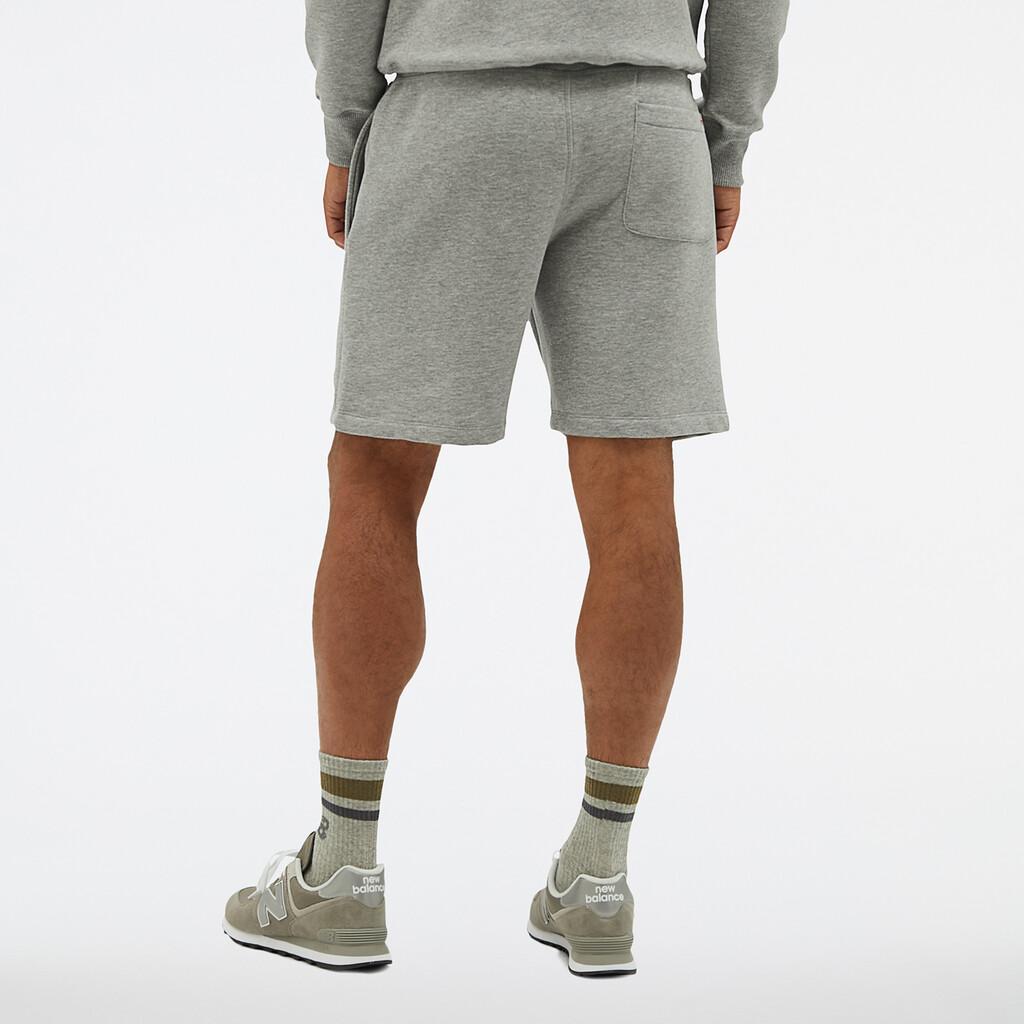 New Balance - NB Small Logo Shorts - athletic grey