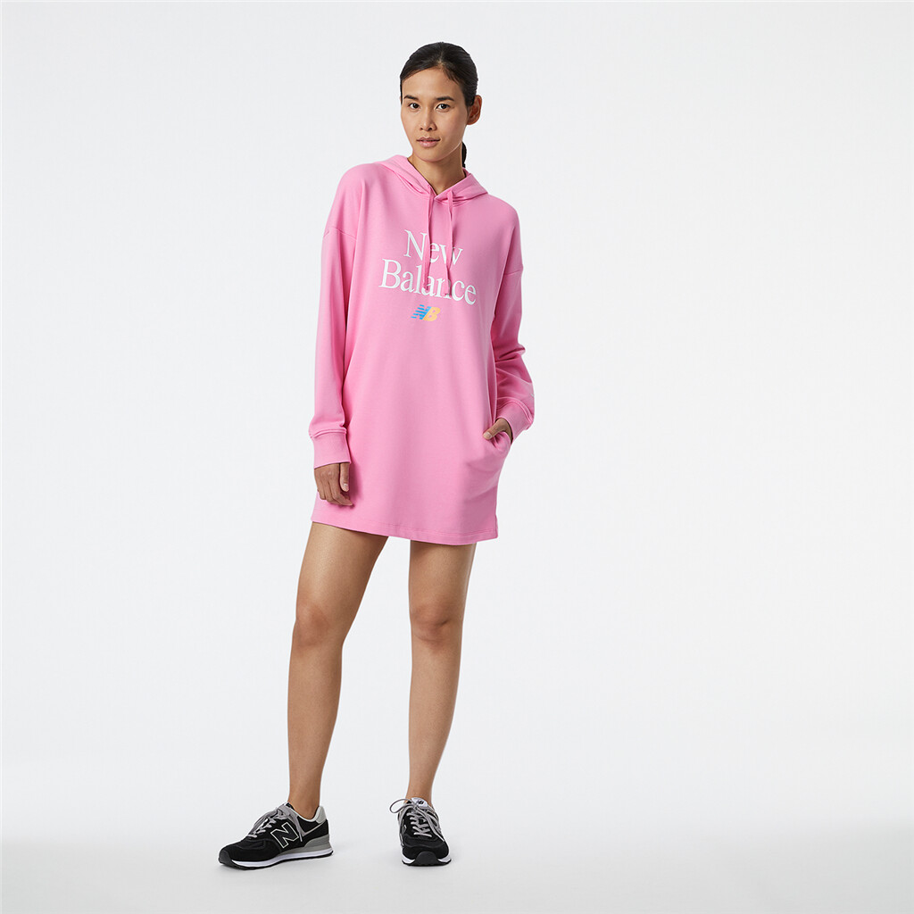 New Balance - W NB Essentials Celebrate Dress - vibrant pink