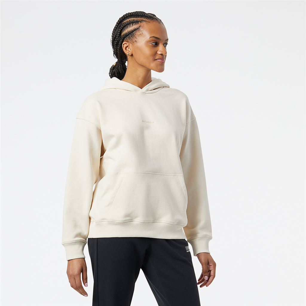 New Balance - W NB Athletics Nature State Hoodie - greige