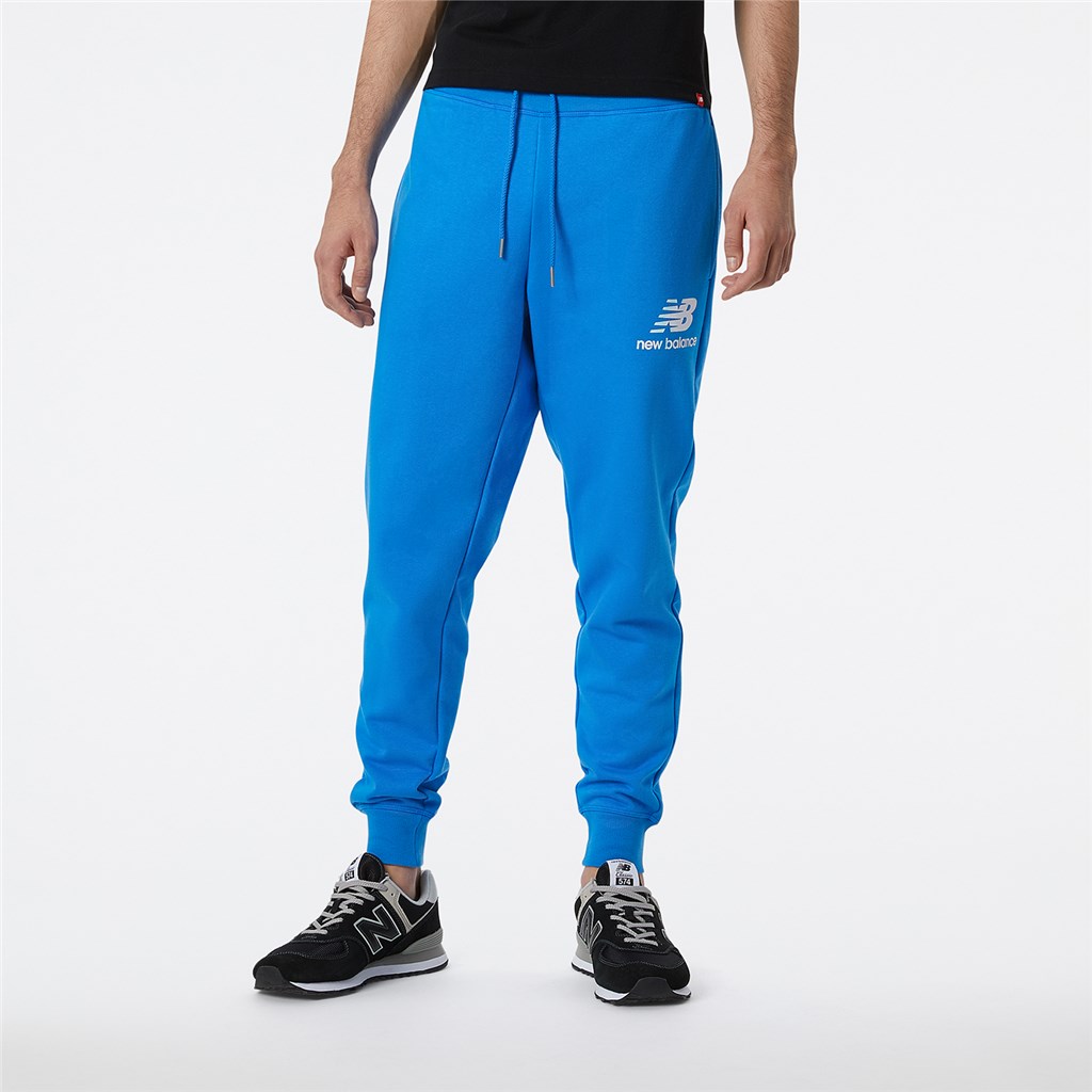 New Balance - Essentials Stacked Logo Sweatpant - serene blue