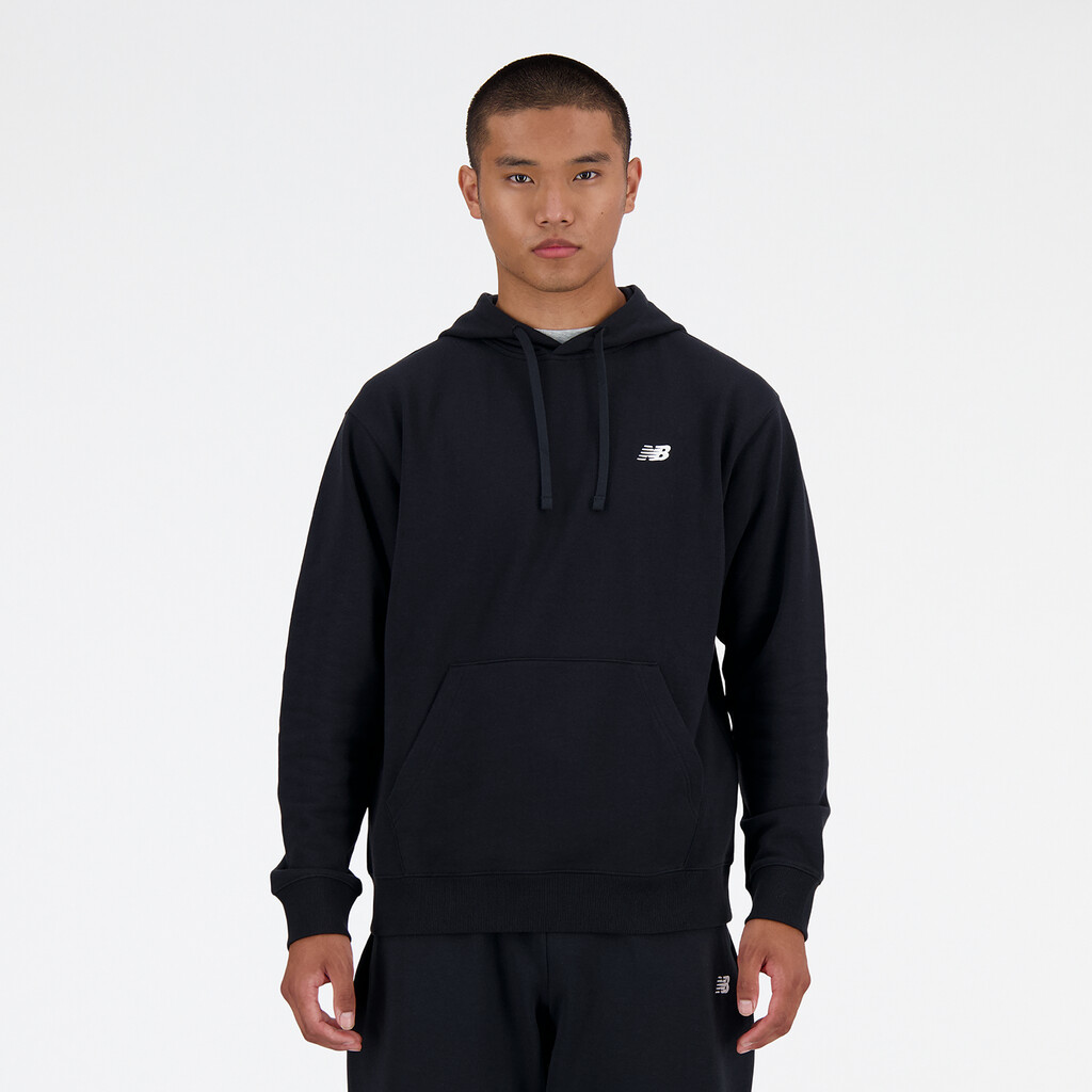 New Balance - Sport Essentials Small Logo French Terry Hoodie - black