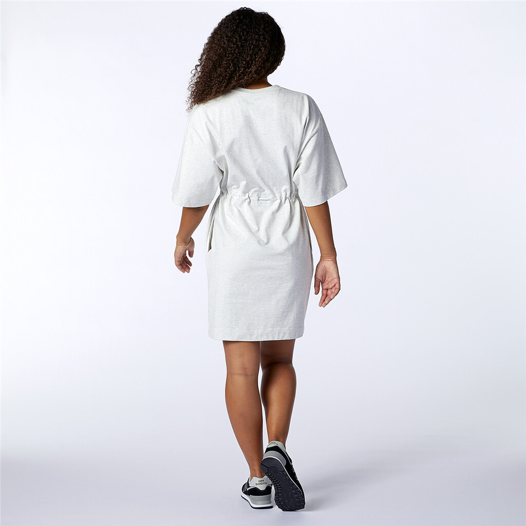 New Balance - W NB Athletics T-Shirt Dress - sea salt heather