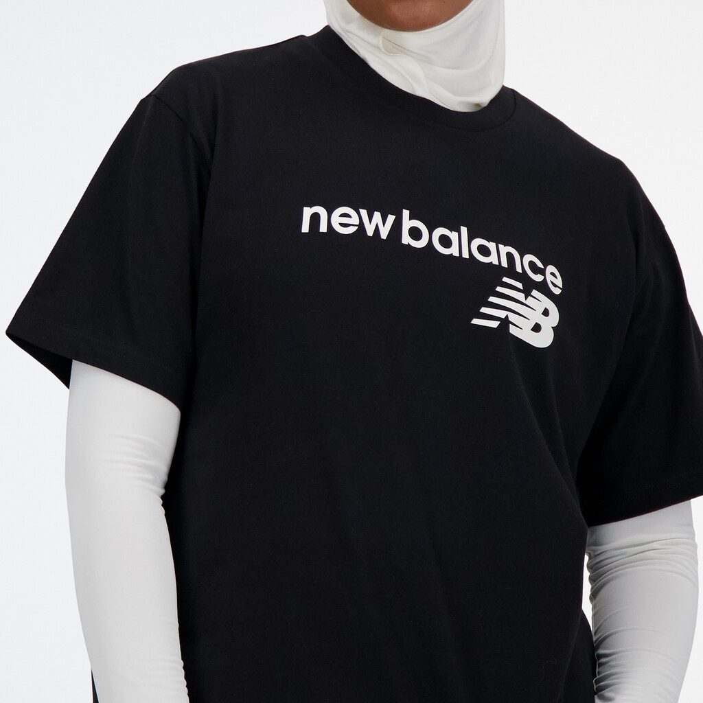 New Balance - W NB Sport Jersey Graphic Relaxed T-Shirt - black