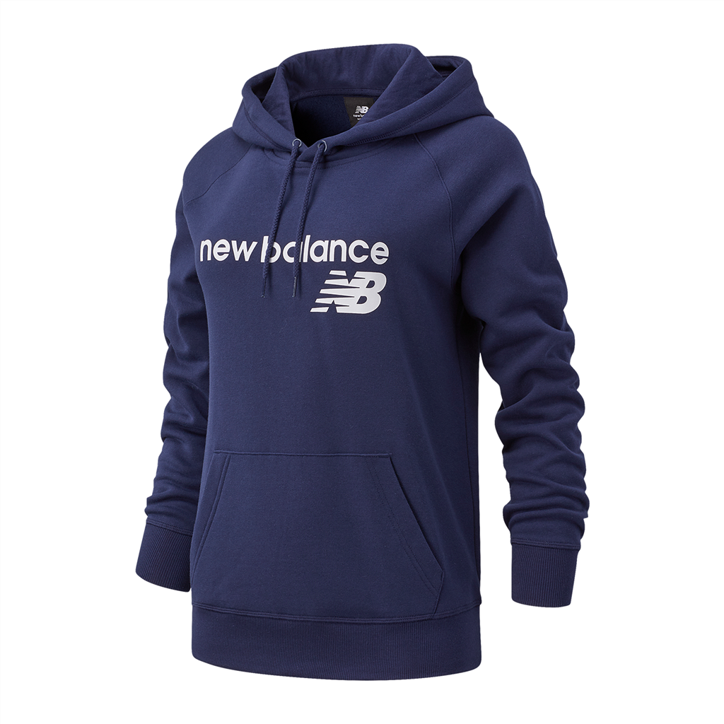 New Balance - W NB Classic Core Fleece Hoodie - pigment