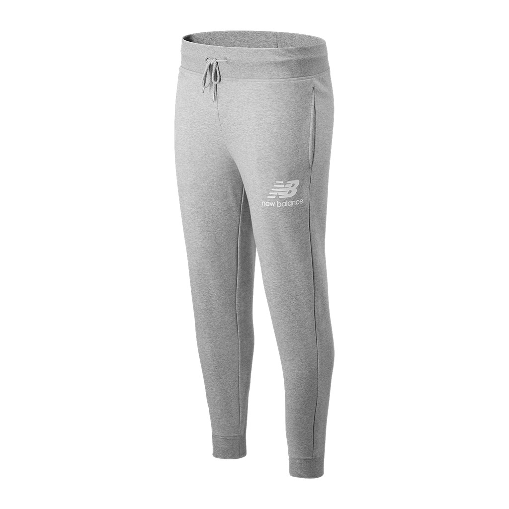 New Balance - Essentials Stacked Logo Sweatpant - athletic grey