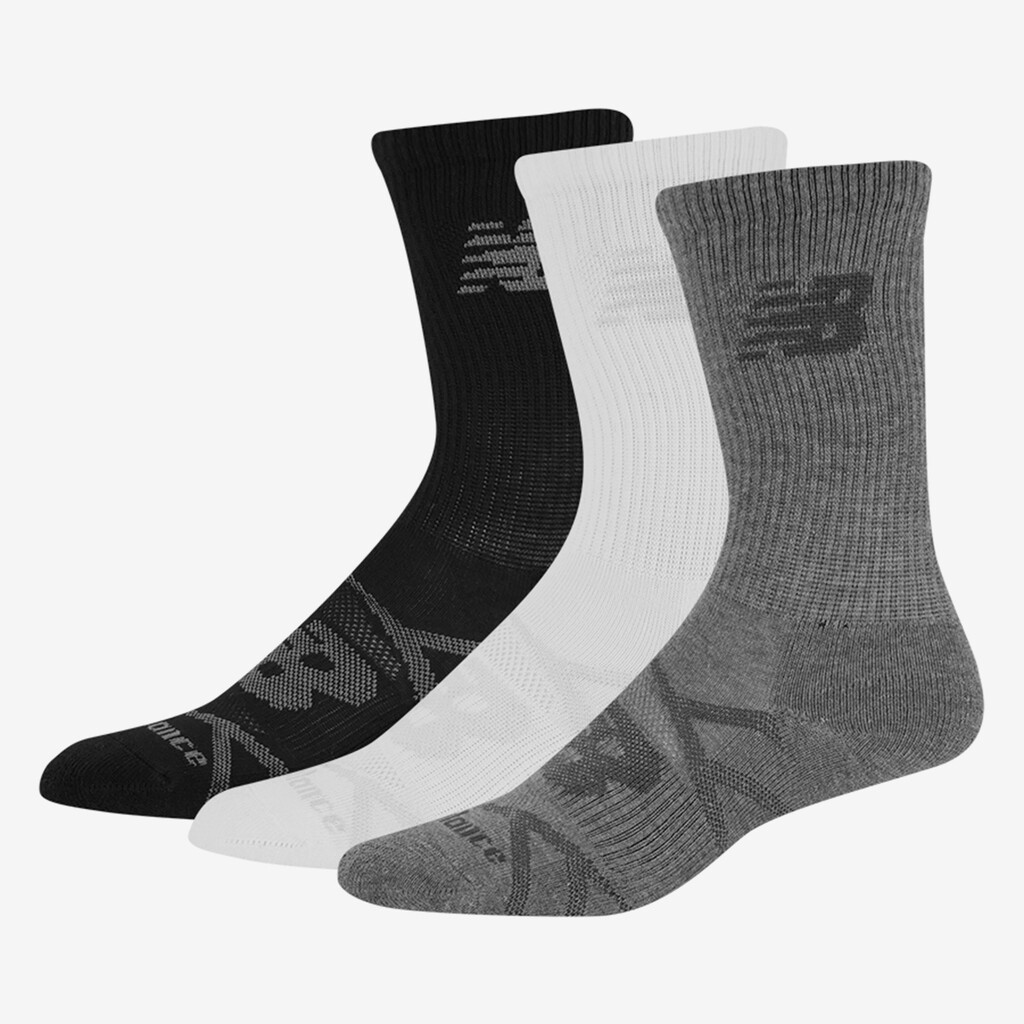 New Balance - NB Kids PF Crew Sock 3 Pair - grey/multi