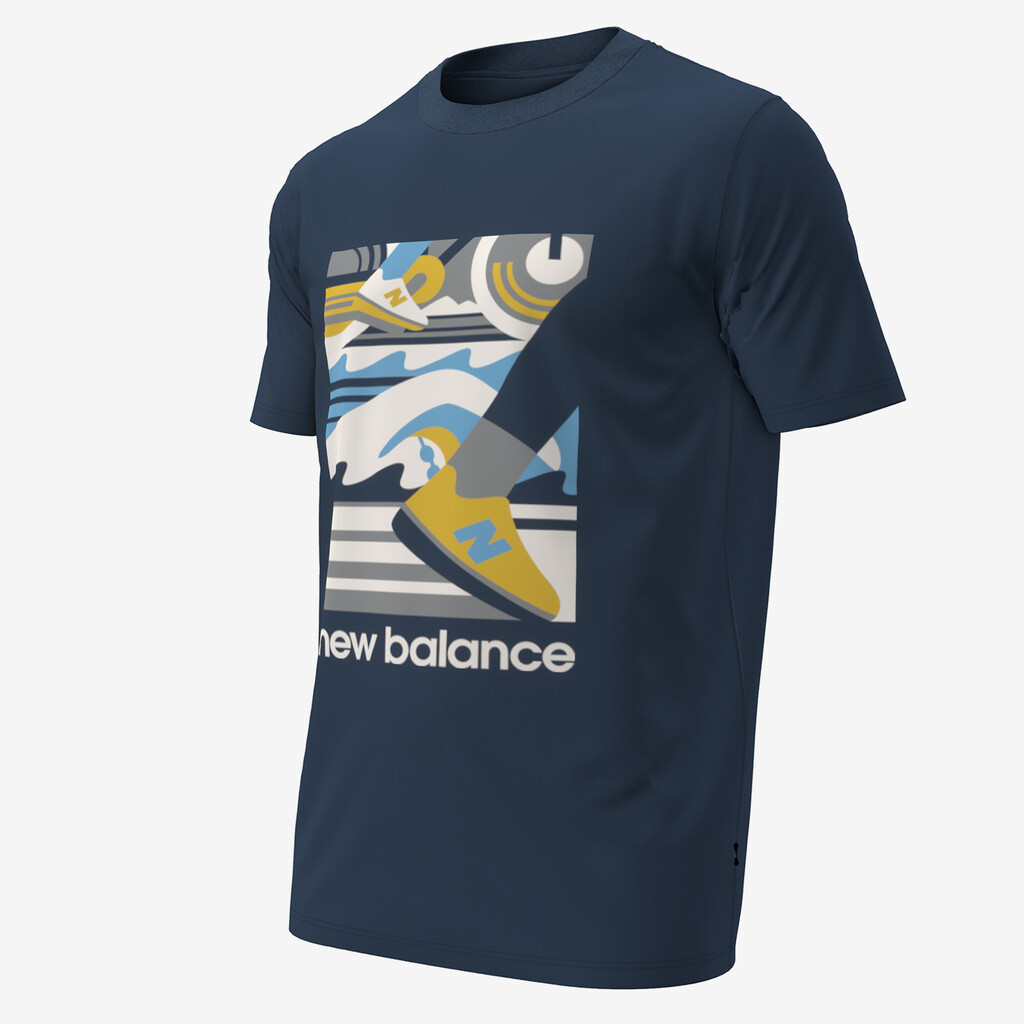 New Balance - New Balance Triathlon Tee - nb navy