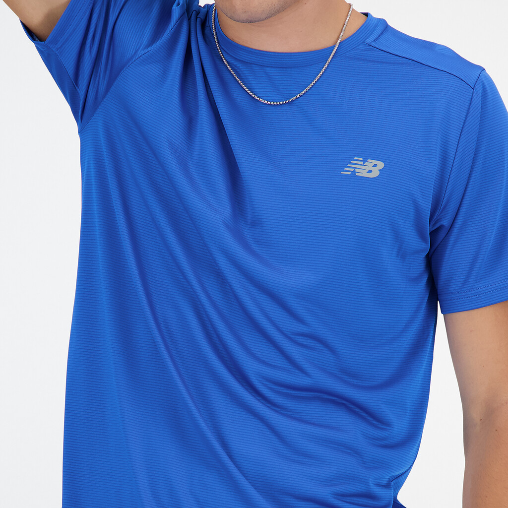 New Balance - Sport Essentials Run T-Shirt - blue oasis