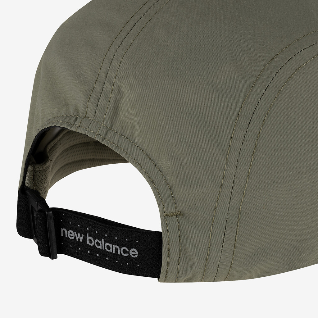 New Balance - 5 Panel Everyday Trainer Hat - dark olivine