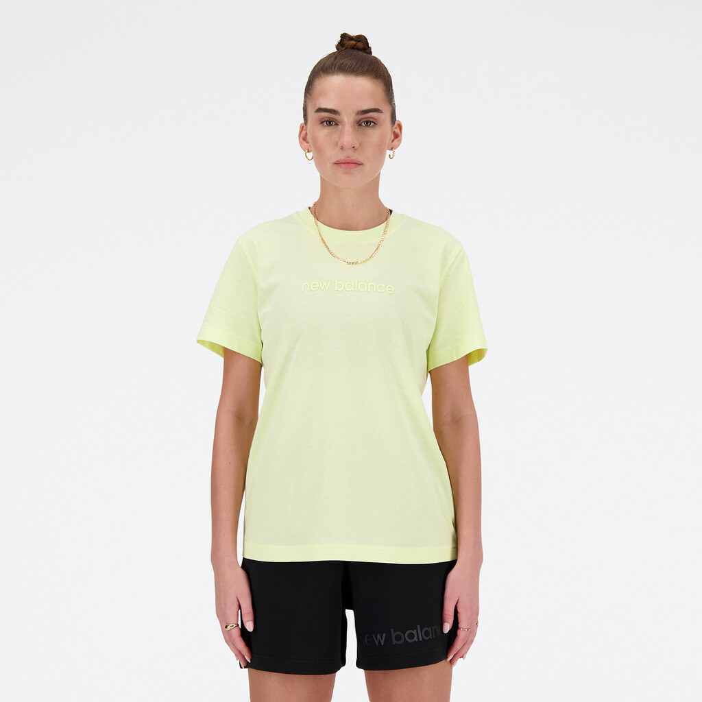 New Balance - W Hyper Density Jersey T-Shirt - limelight