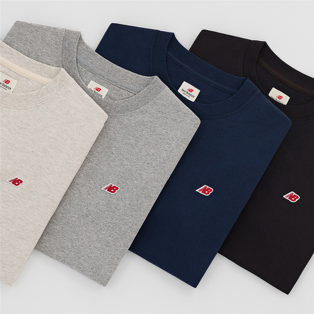 New Balance - NB Made in USA Tee - athletic grey