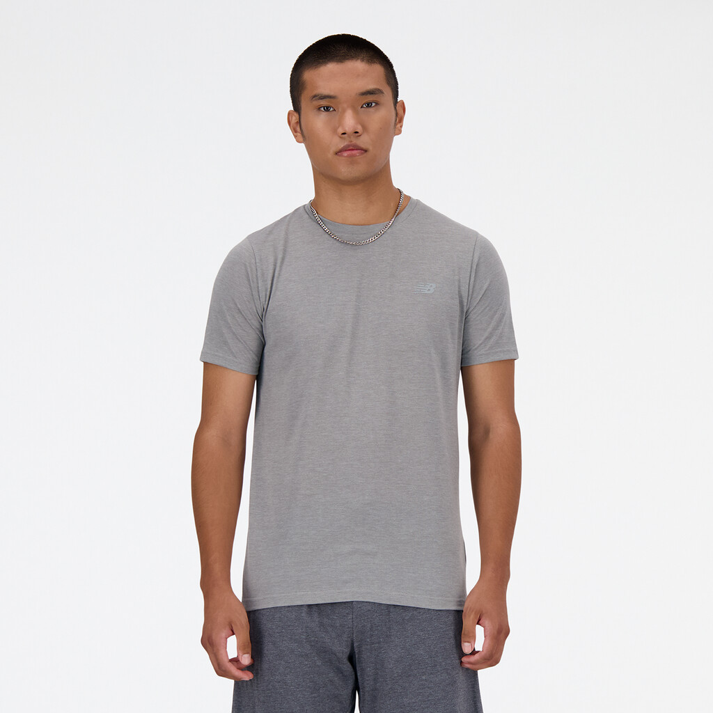 New Balance - Sport Essentials Heathertech T-Shirt - athletic grey heather