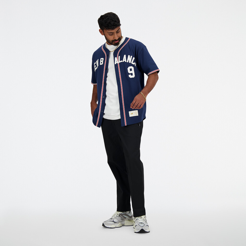 New Balance - Sportswear Greatest Hits Baseball Jersey - nb navy