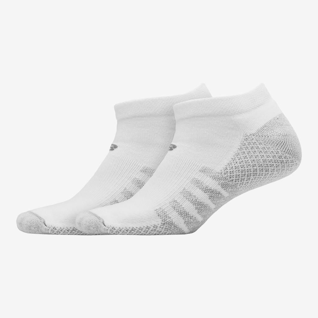 New Balance - Coolmax No Show Socks 2 Pair - white