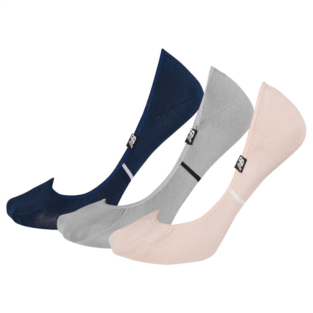 New Balance - NB No Show Liner Sock 3 Pair - assrortd clr