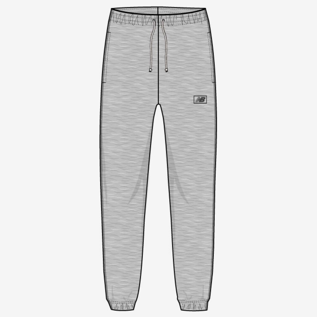 New Balance - Y Essentials Brushed Back Pant - athletic grey