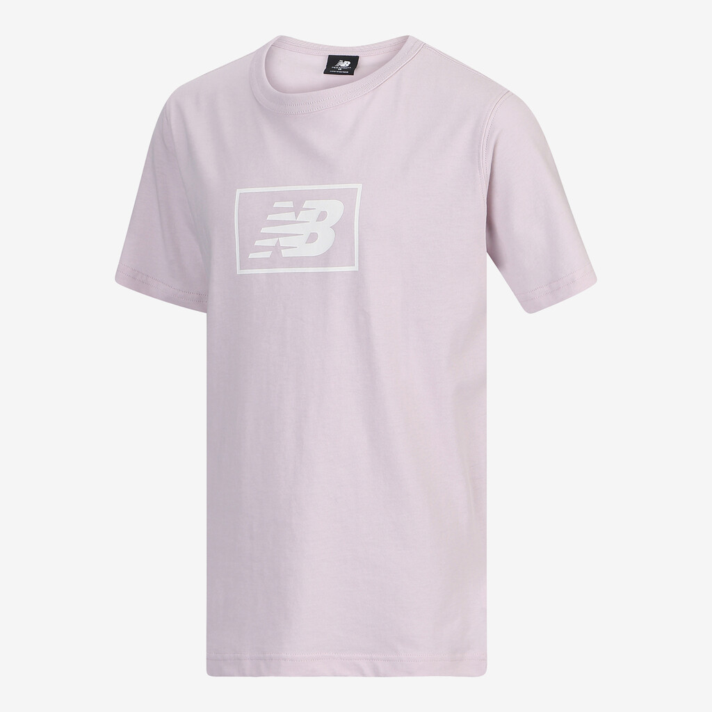 New Balance - Y NB Essentials Logo T-Shirt - december sky
