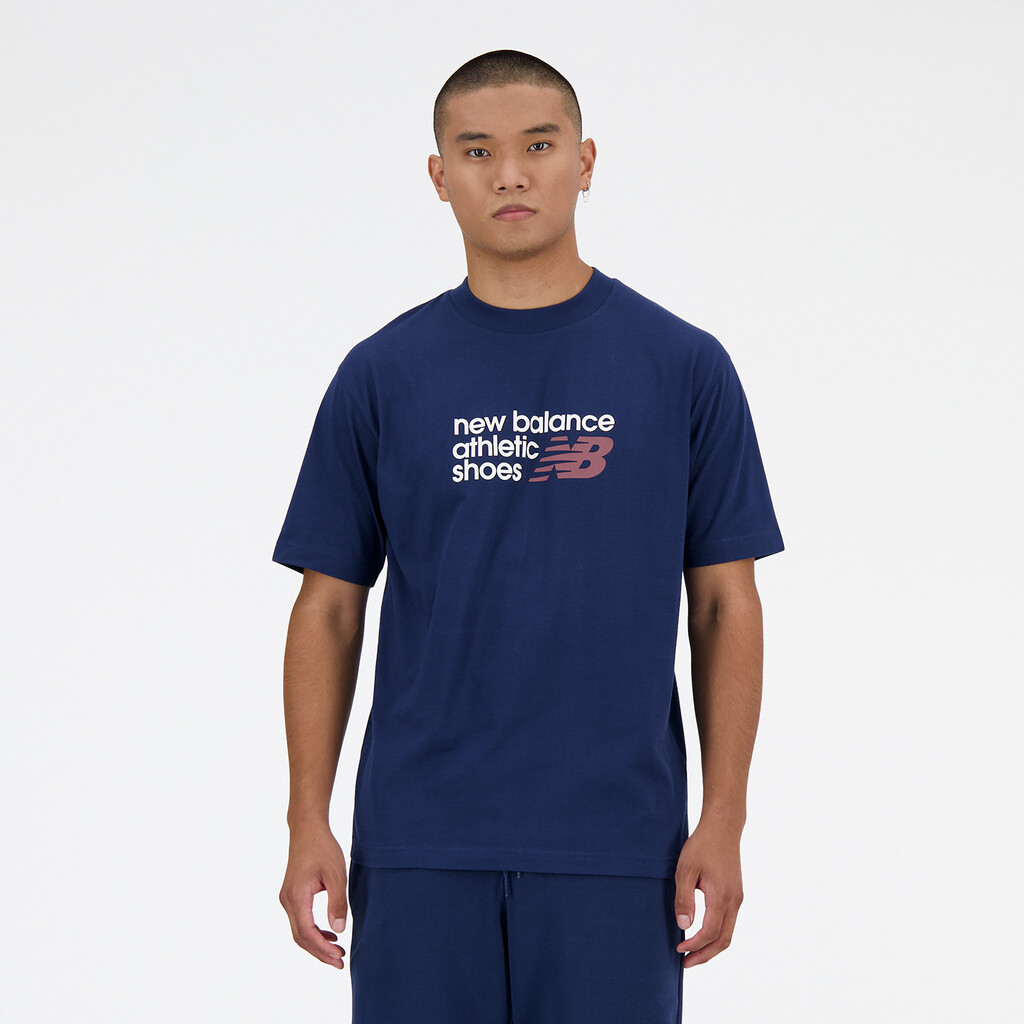New Balance - New Balance Brand T-Shirt - nb navy