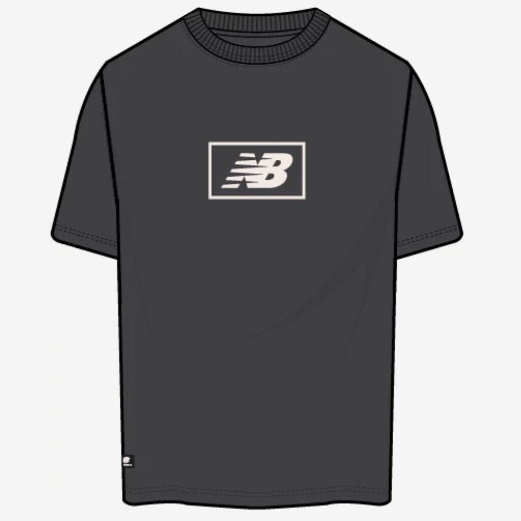 New Balance - Y NB Essentials Logo T-Shirt - black
