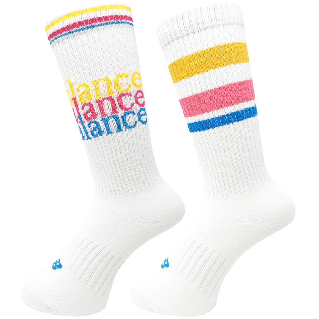 New Balance - NB Essentials Celebrate Legacy Crew Sock 2 Pair - white
