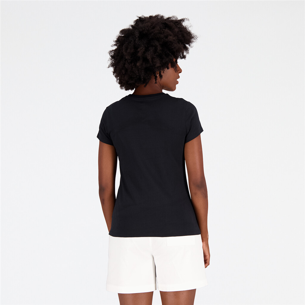 New Balance - W Essentials Stacked Logo T-Shirt - black