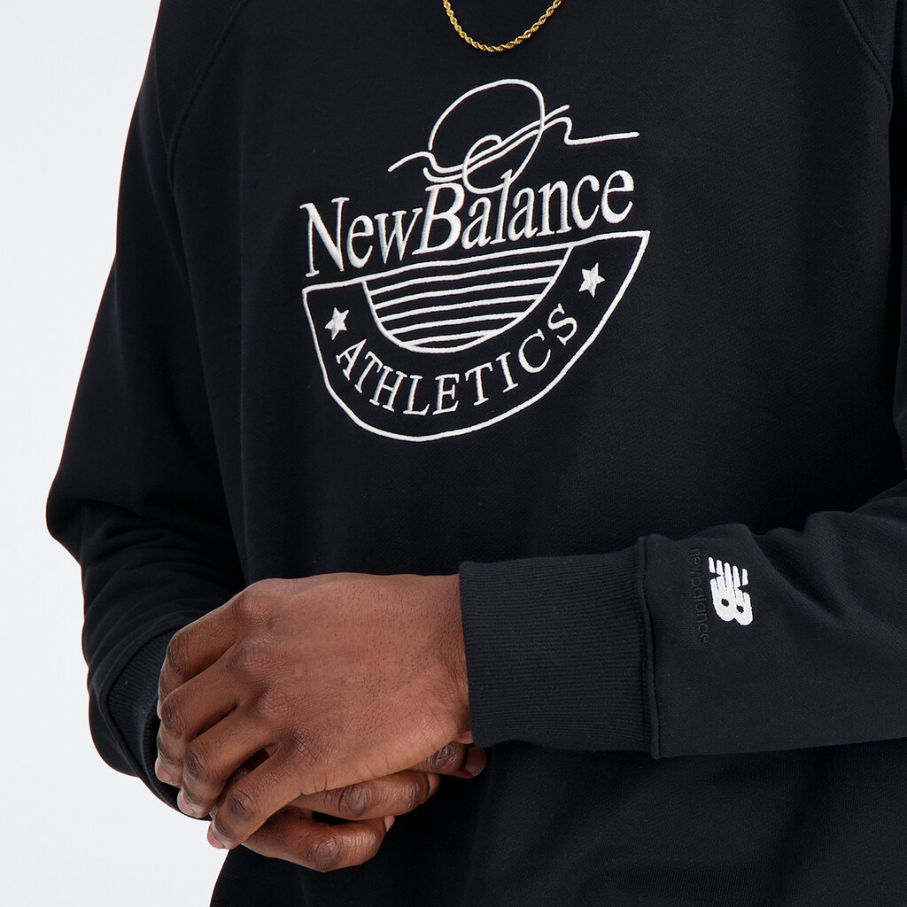 New Balance - Athletics Graphic Crew - black