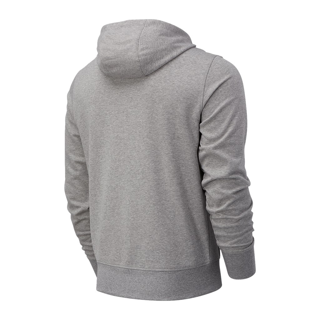 New Balance - Essentials Stacked Logo PO Hoodie - athletic grey