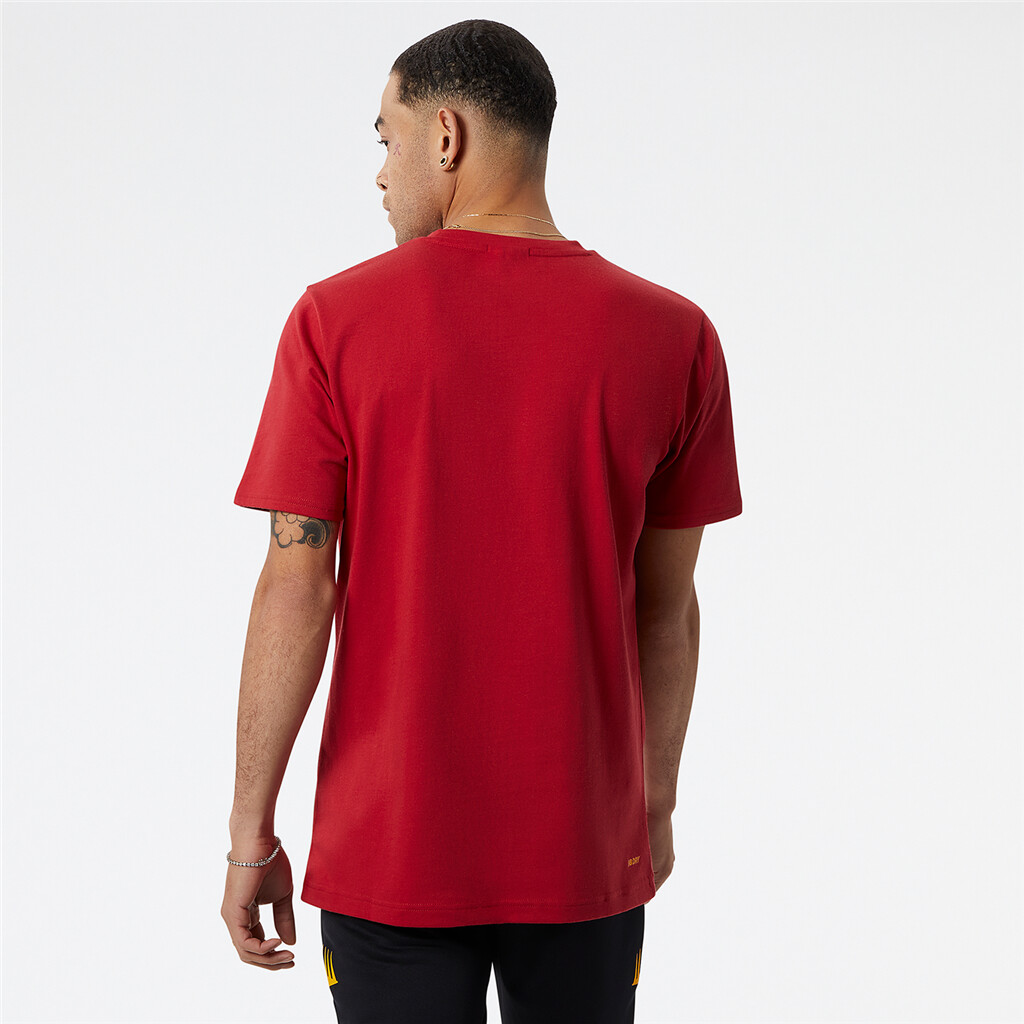 New Balance - AS Roma Graphic Tee 22/23 - red pepper