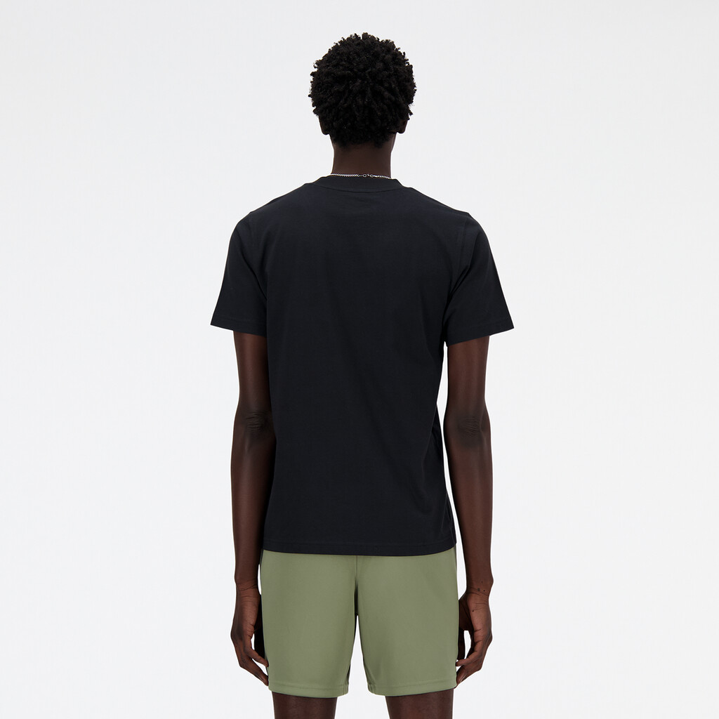 New Balance - Sport Essentials Stacked Logo T-Shirt - black