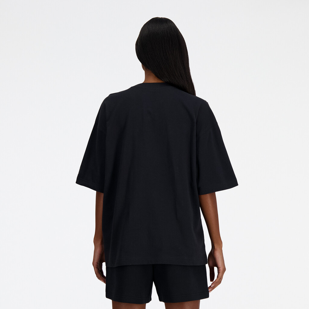 New Balance - W Hyper Density Jersey Oversized T-Shirt - black