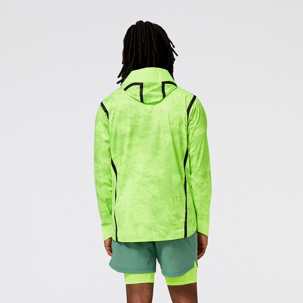 New Balance - NB AT Waterproof Jacket - pixel green