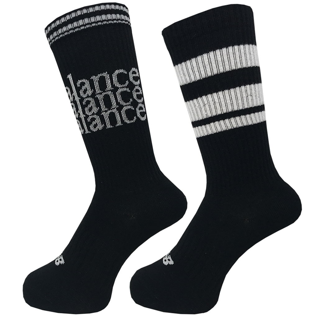New Balance - NB Essentials Celebrate Legacy Crew Sock 2 Pair - black