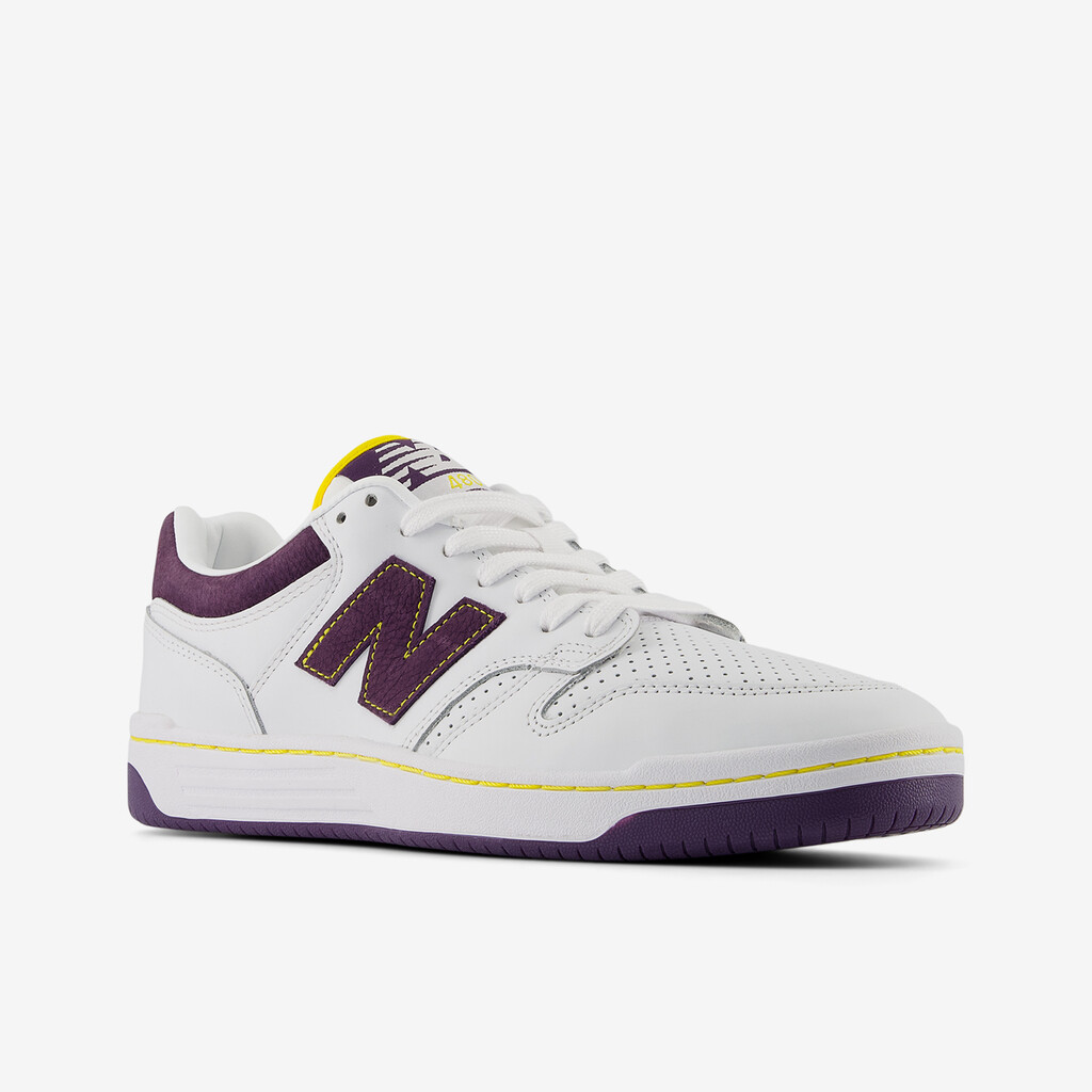 New Balance - NM480PST - white/burgundy