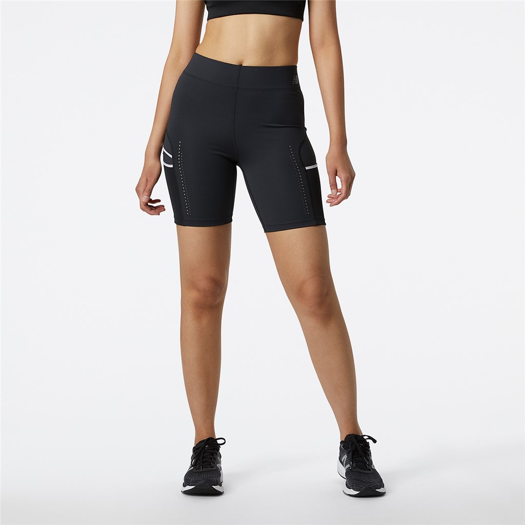 New Balance - W Q Speed Utility Fitted Short - black