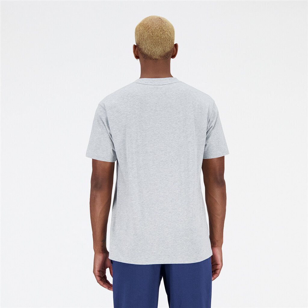 New Balance - Essentials Reimagined Pocket T-Shirt - athletic grey