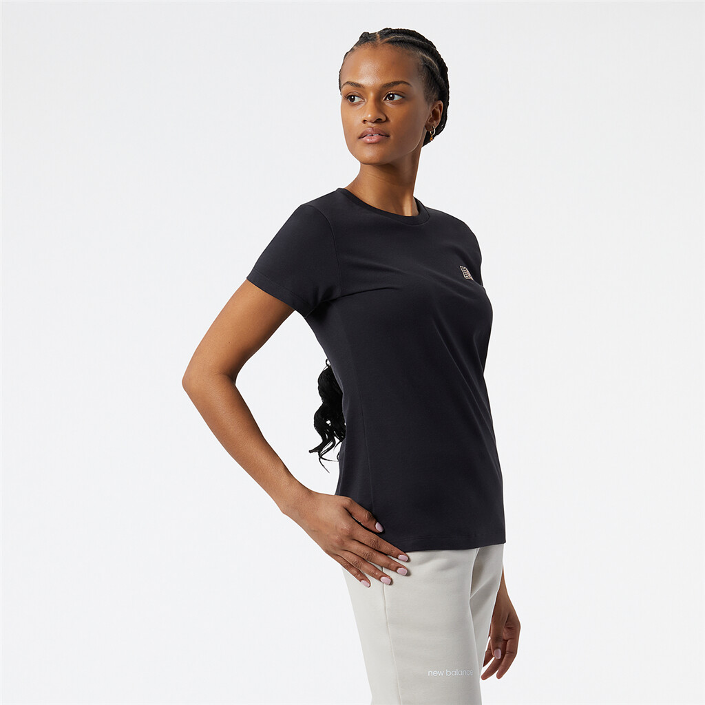 New Balance - W NB Sport Stacked Graphic Tee - black