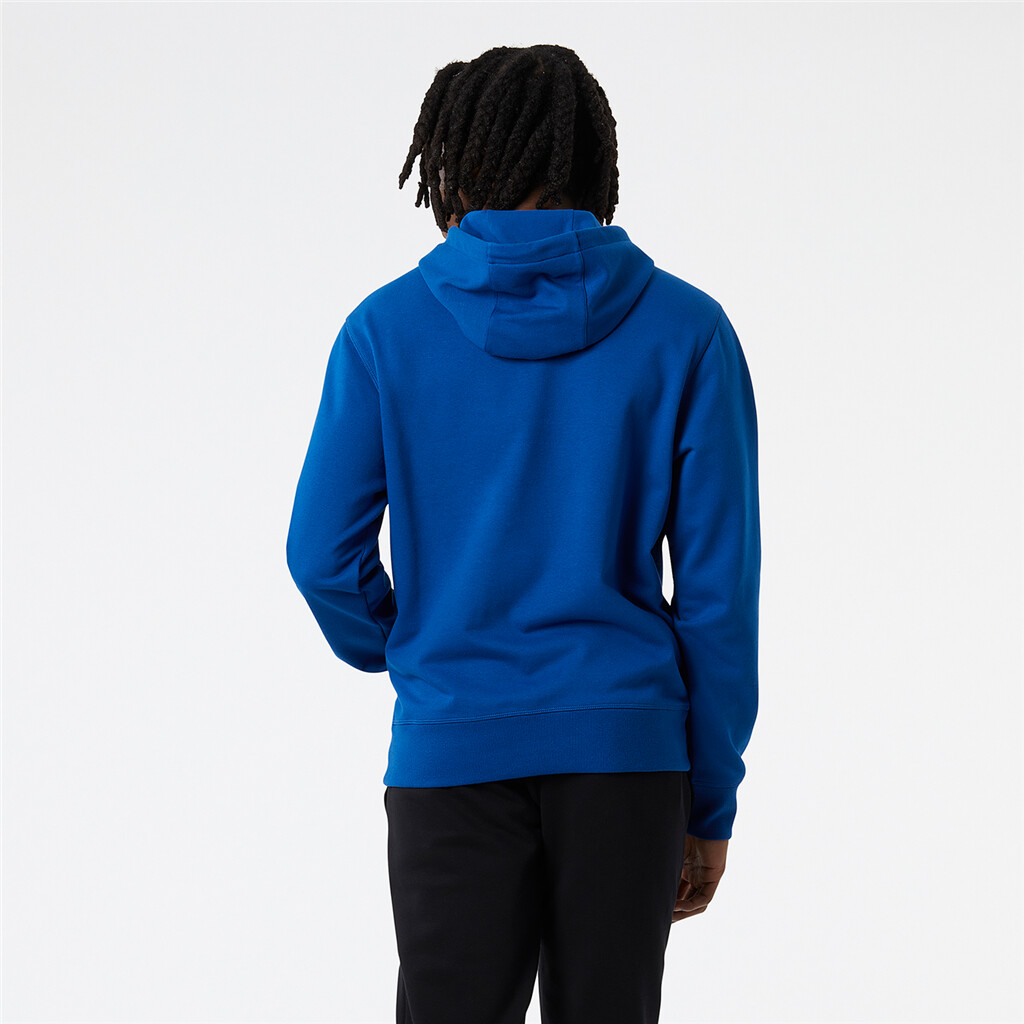 New Balance - Essentials Stacked Logo PO Hoodie - blue groove