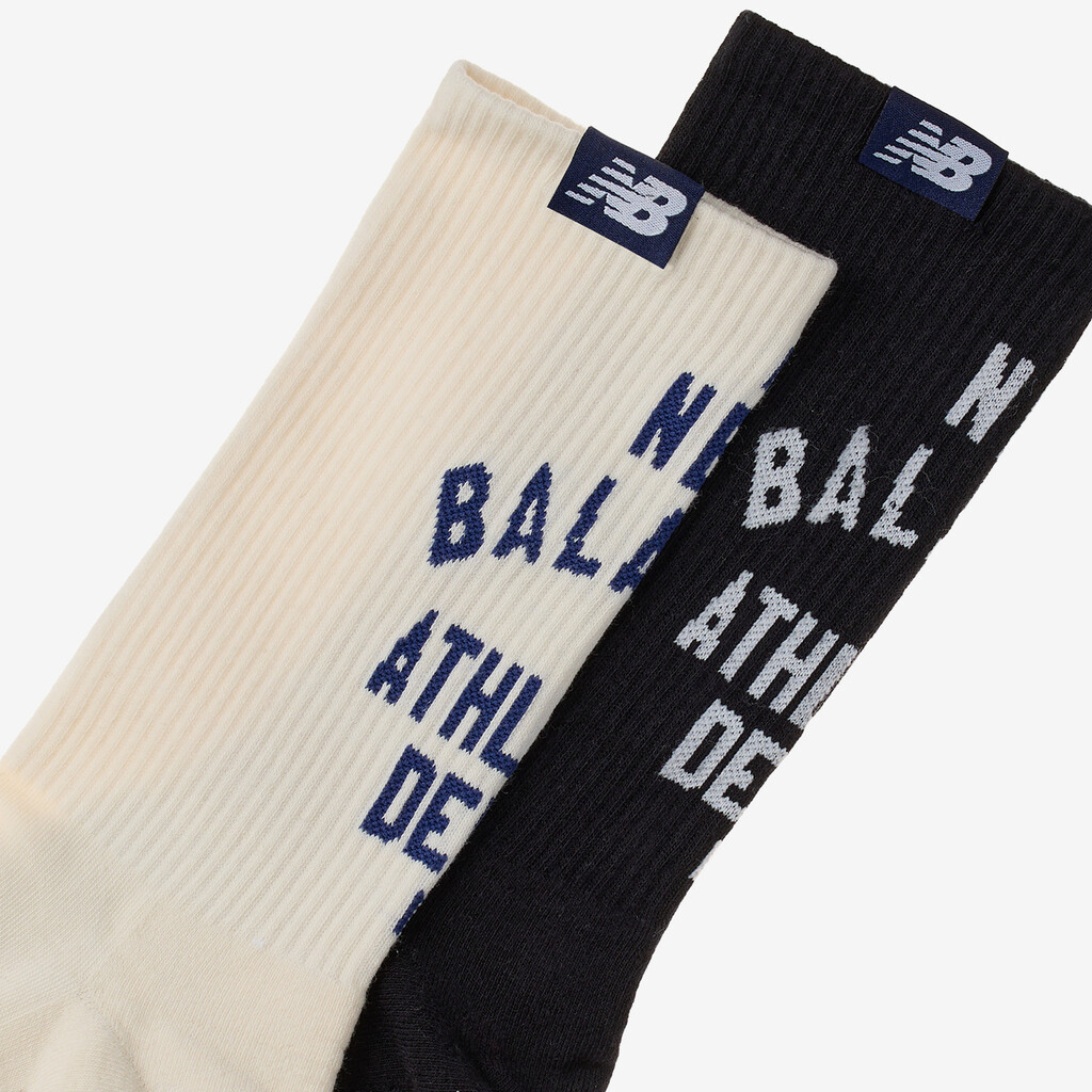 New Balance - Lifestyle Midcalf Socks 2 Pair - as2