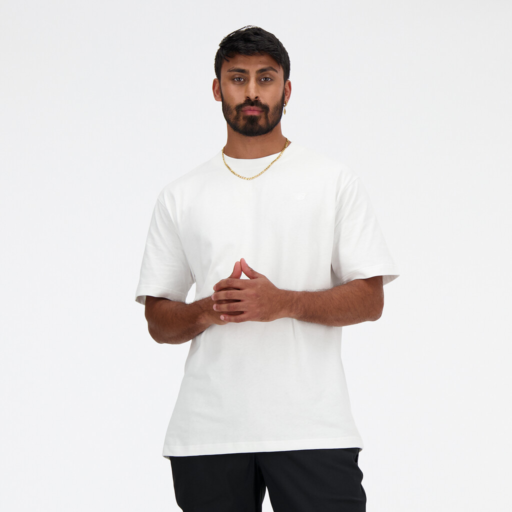 New Balance - NB Athletics Cotton T-Shirt - white