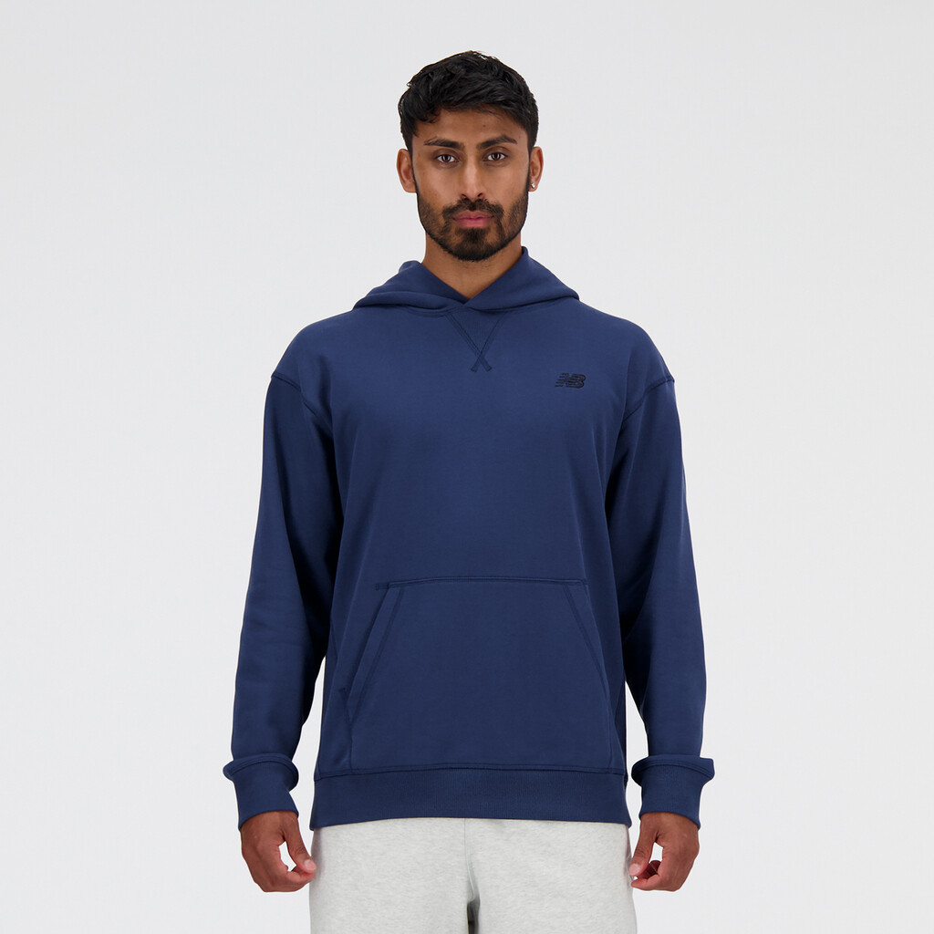 New Balance - NB Athletics French Terry Hoodie - nb navy